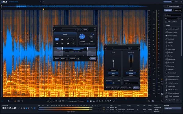 iZotope RX 12 Standard 使用情境