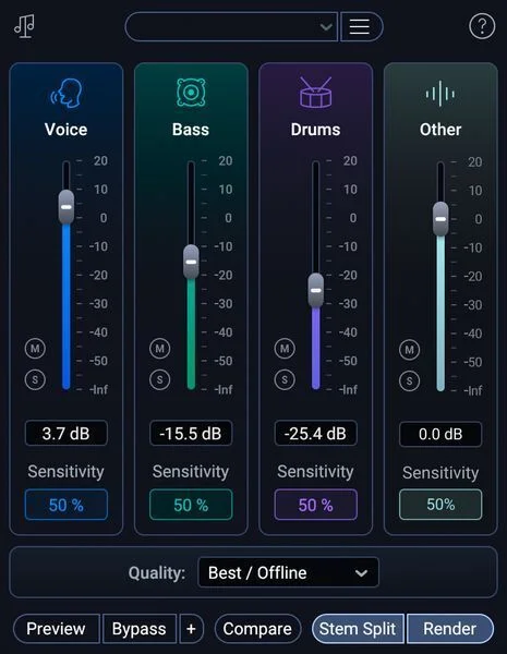 iZotope RX 12 Standard 細節展示
