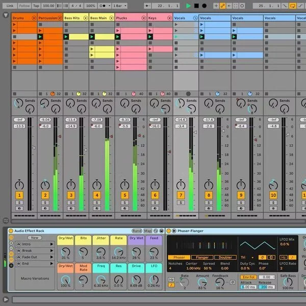 Live 12 Suite (ESD), Retail 規格示意