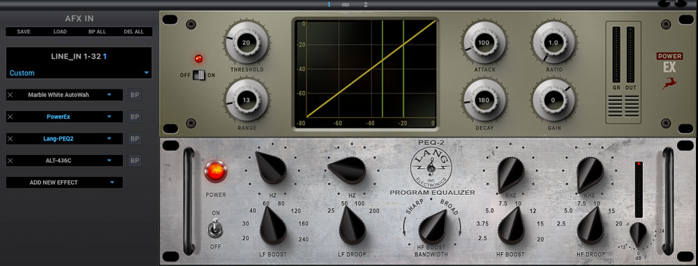 Antelope Galaxy 32 Synergy Core 使用情境