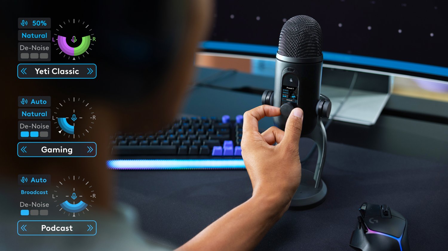 Blue Yeti 2 配件展示