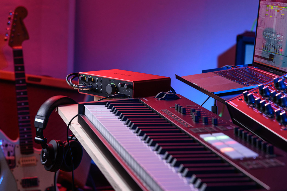 Focusrite Scarlett 16i16 4th Gen 使用情境