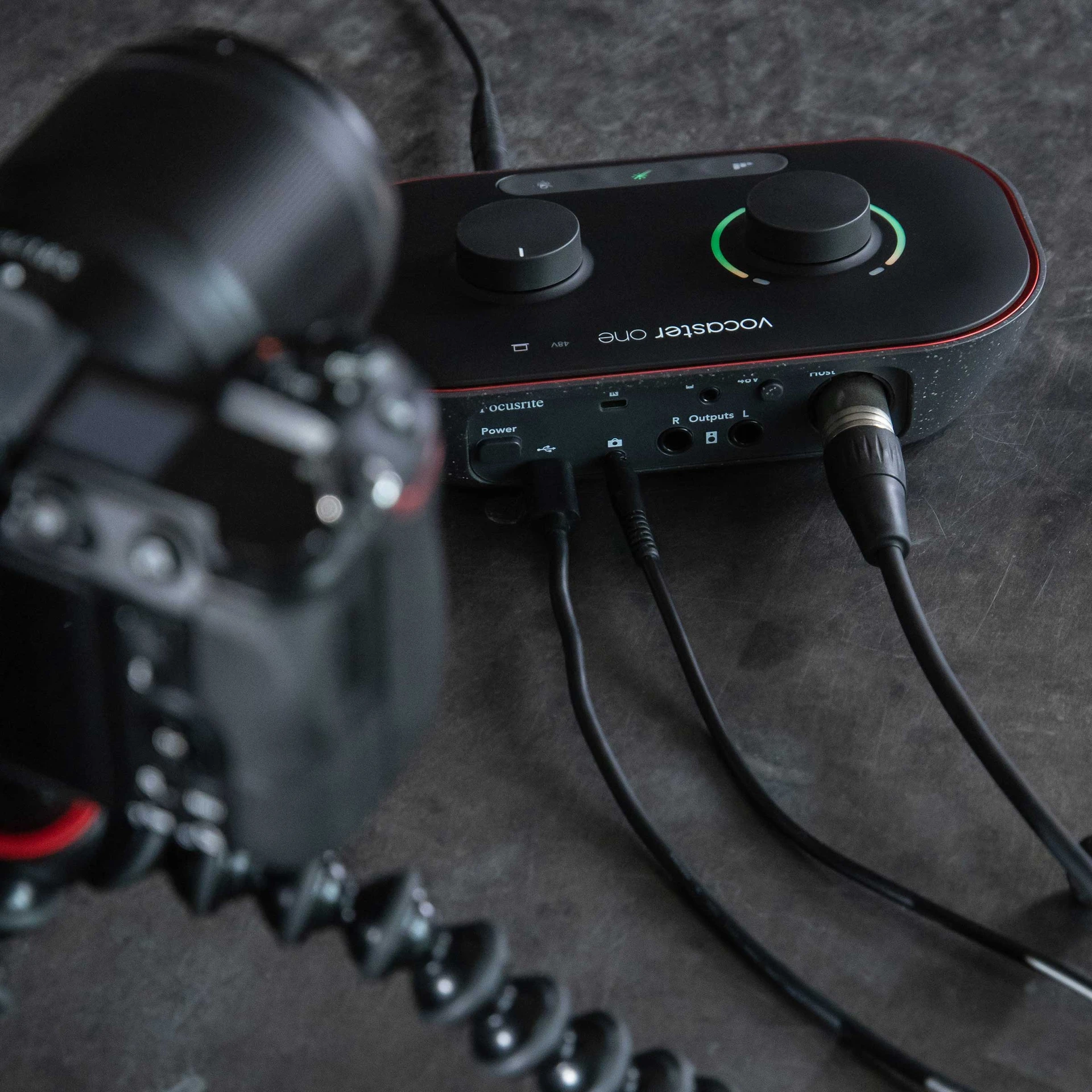 Focusrite Vocaster One 產品外觀