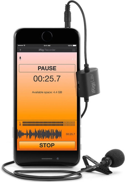 IK Multimedia iRig Mic Lav 產品外觀