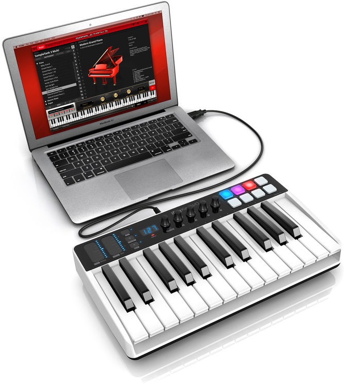 IK Multimedia iRig Keys I/O 25 規格示意