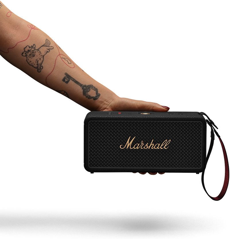 Marshall Middleton II Black and Brass 規格示意