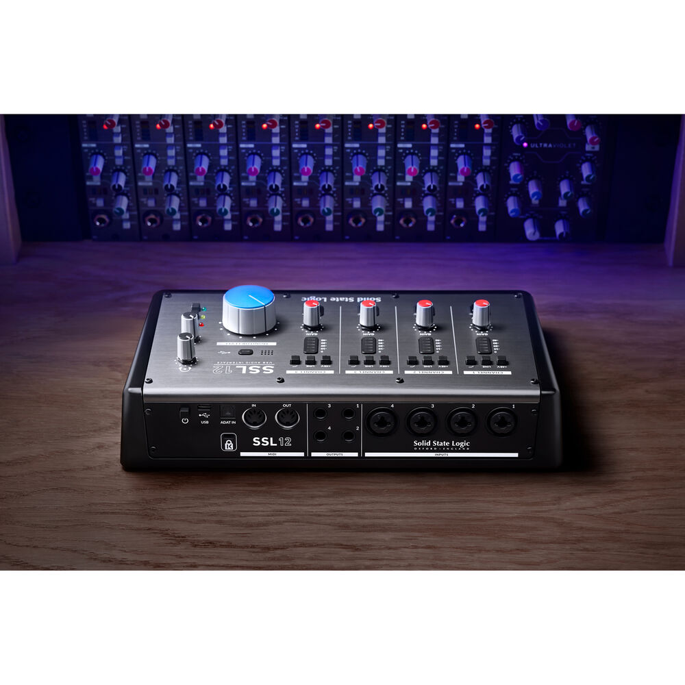 Solid State Logic SSL 12 細節展示