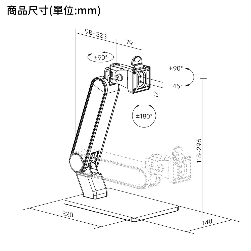 Thronmax X9 規格示意