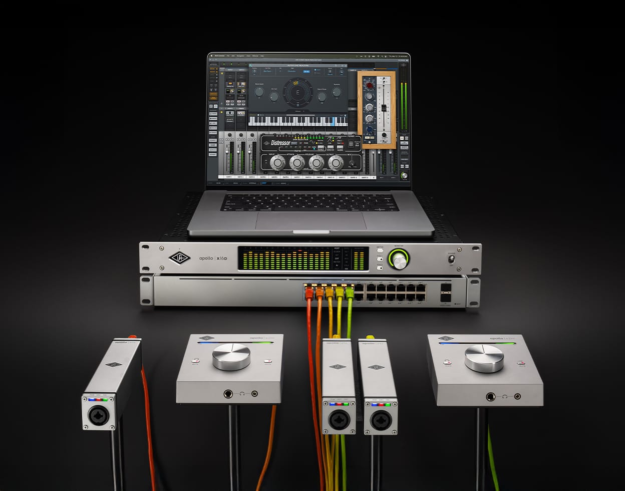 UAD Apollo x16D Gen 2 Ess+ 使用情境