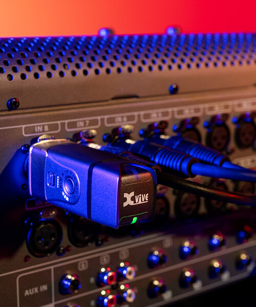 Xvive U3 Wireless Mic System Black 細節展示