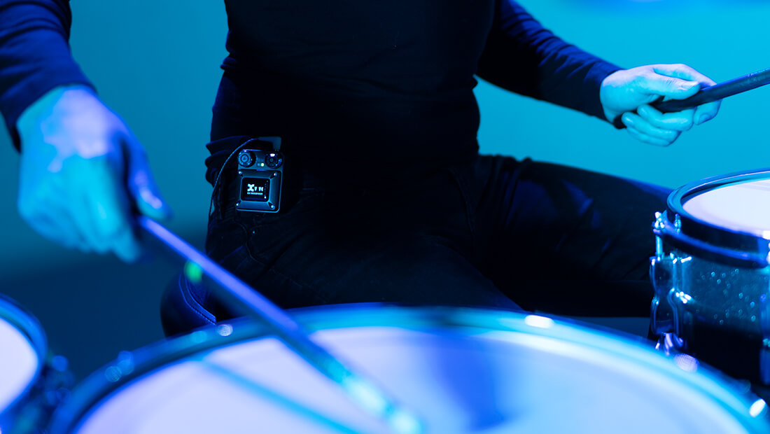 Xvive U4R2 Wireless IEM System 使用情境