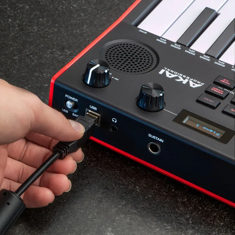 AKAI Professional MPK Mini Play MK3 規格示意