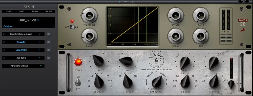 Antelope Galaxy 32 Synergy Core 使用情境