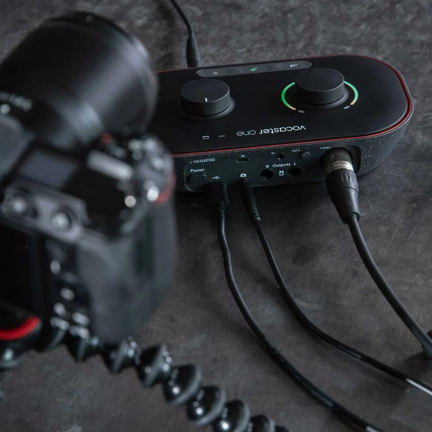 Focusrite Vocaster One 產品外觀