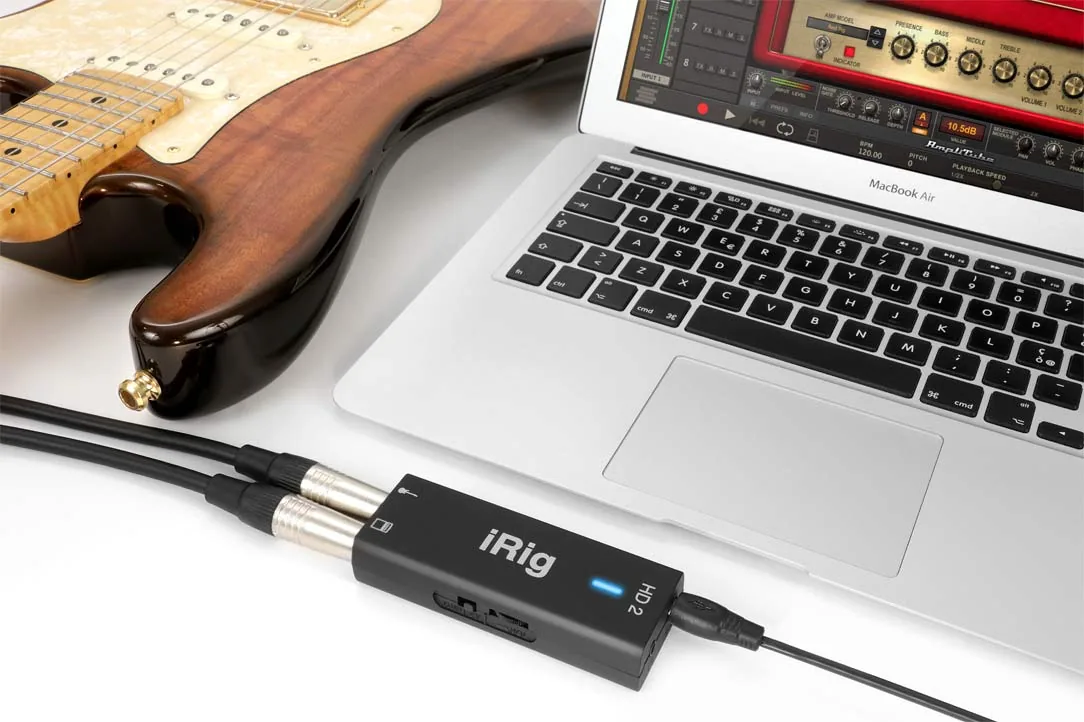 IK Multimedia iRig HD 2 配件展示