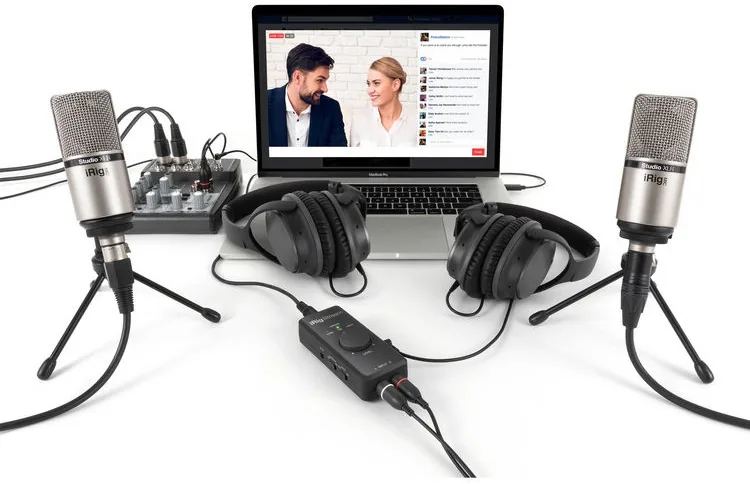IK Multimedia iRig Stream 配件展示