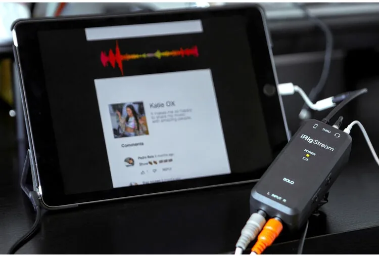 IK Multimedia iRig Stream Pro 細節展示