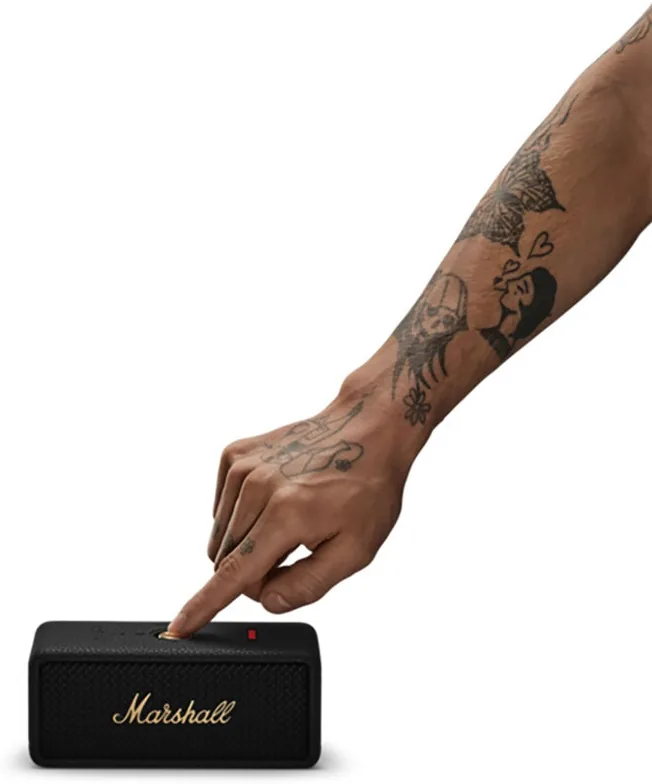 Marshall EMBERTON III Black And Brass 規格示意