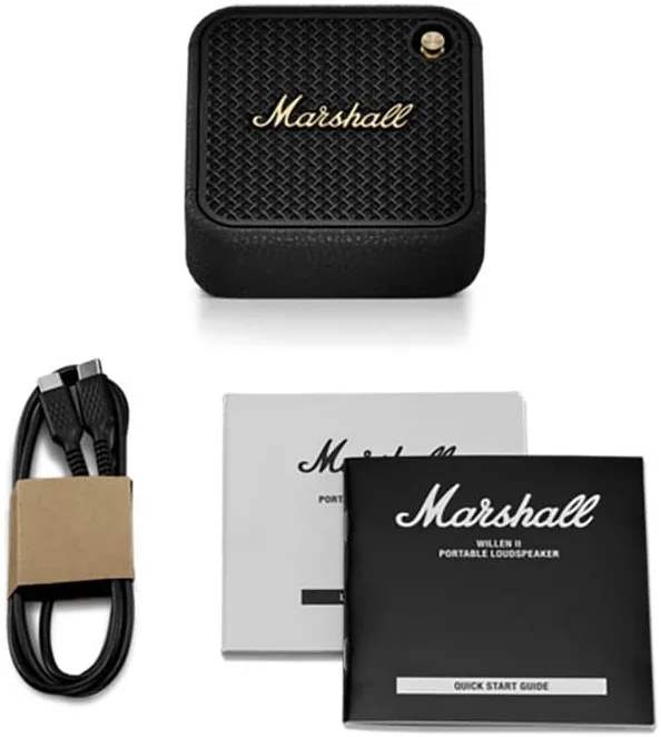 Marshall WILLEN II Black and Brass 細節展示