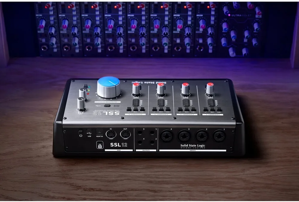 Solid State Logic SSL 12 細節展示
