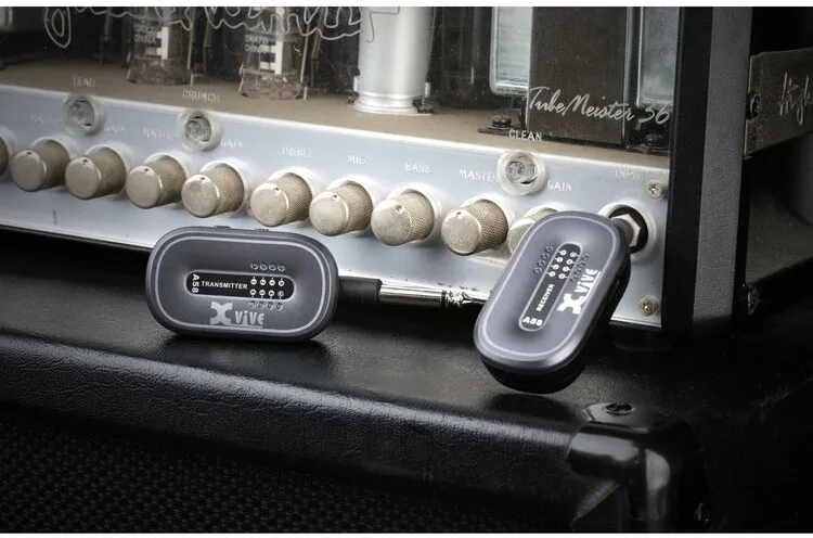 Xvive A58 Wireless Guitar System 規格示意