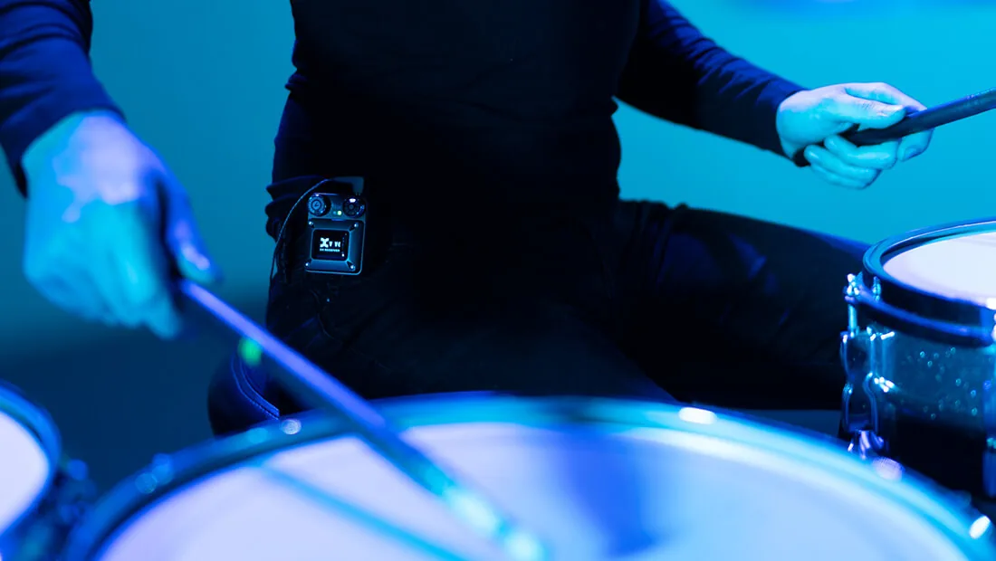 Xvive U4R2 Wireless IEM System 使用情境