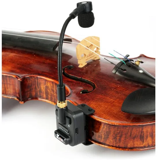 Xvive U9 2.4G Wireless Violin System - w/Case 使用情境