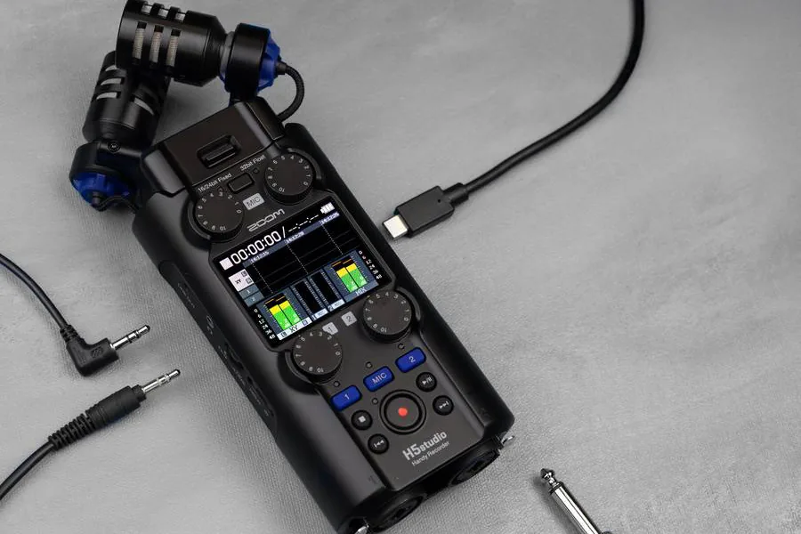 ZOOM H5studio Handy Recorder 細節展示